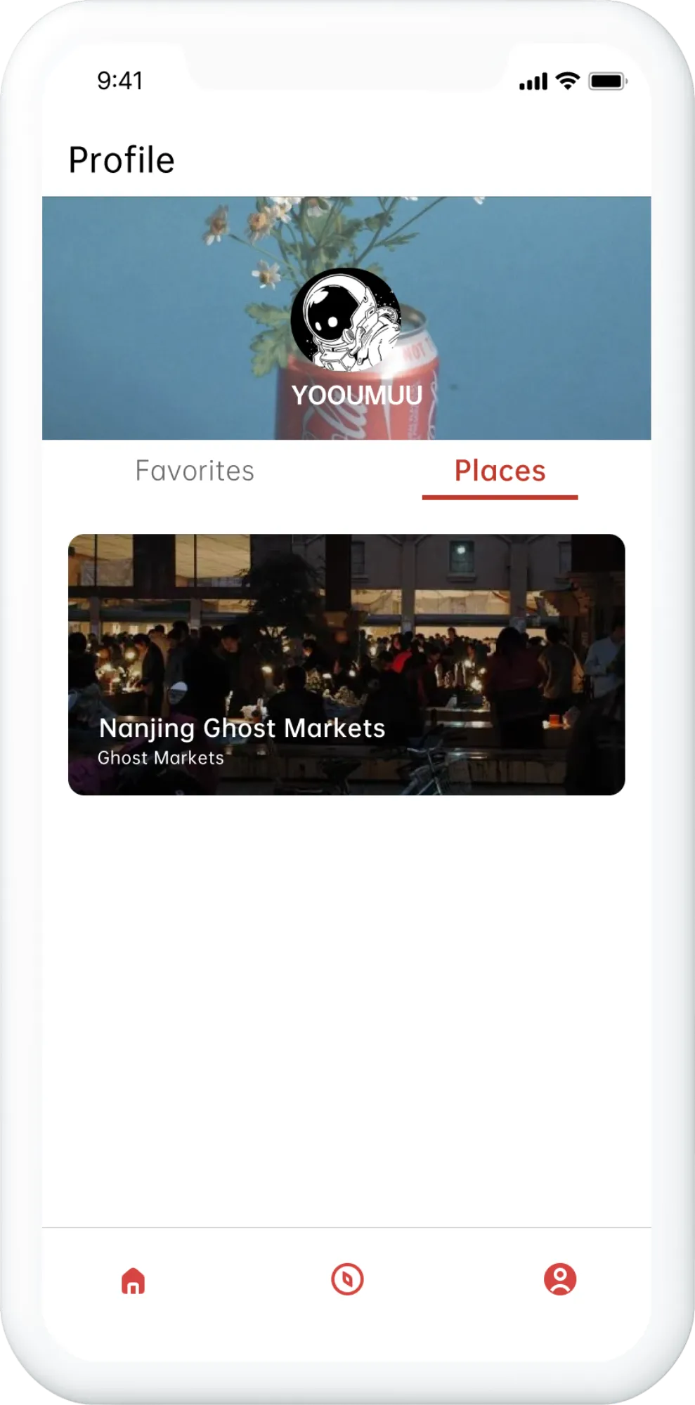 OddityQuest app prototype.