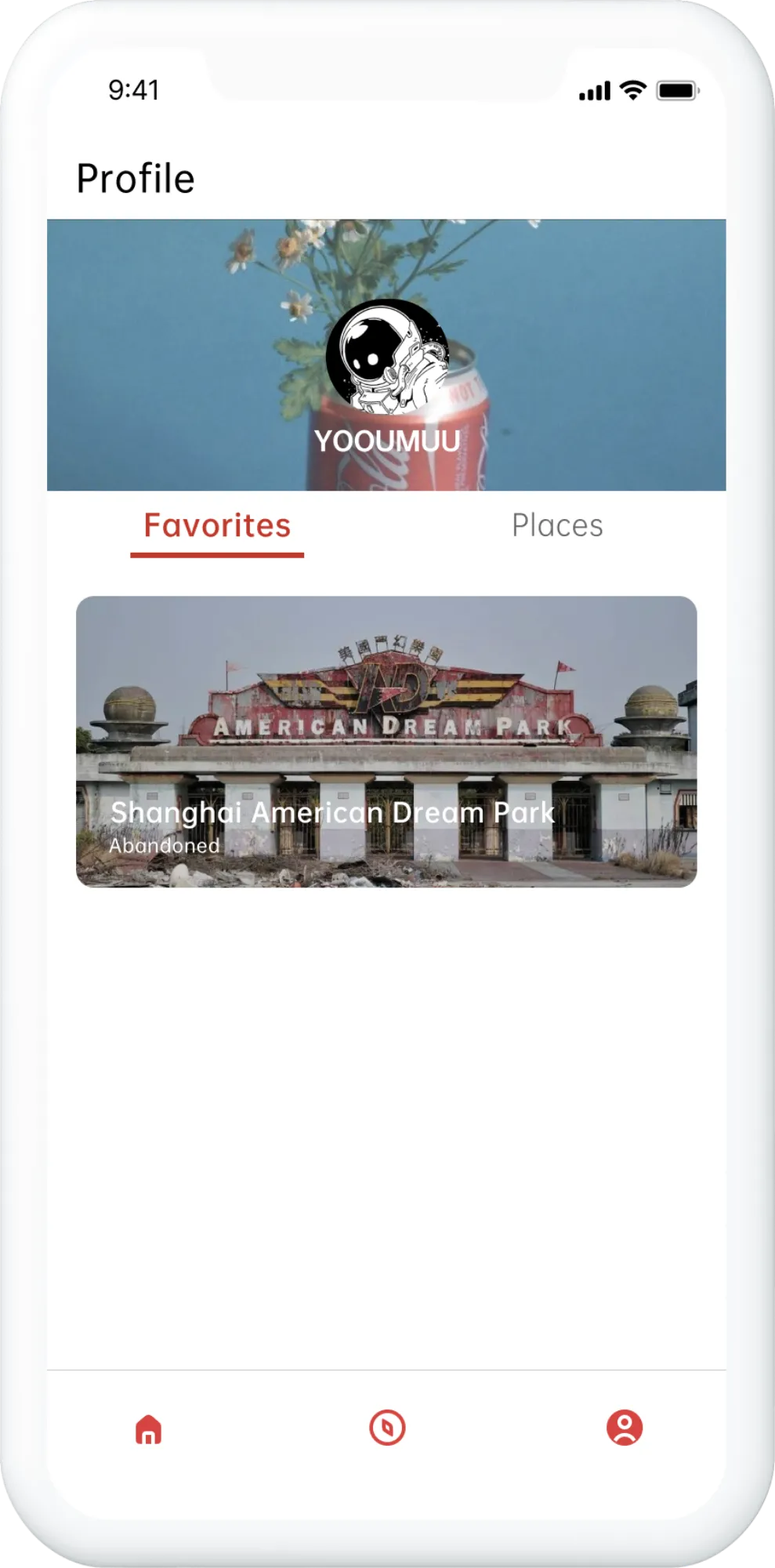 OddityQuest app prototype.