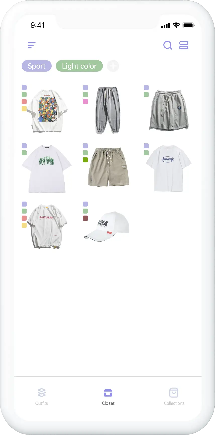 StyleShift app prototype.