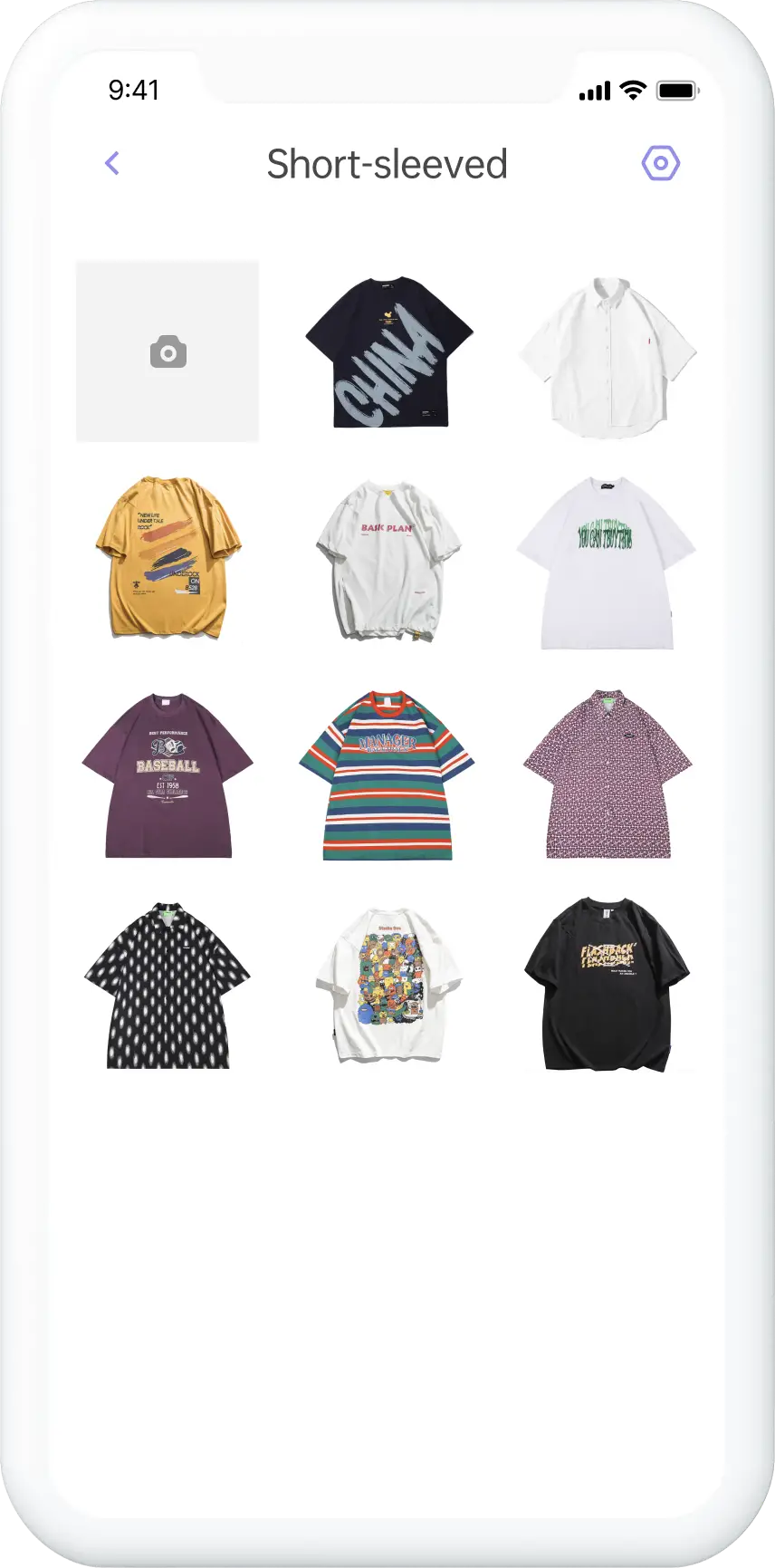 StyleShift app prototype.