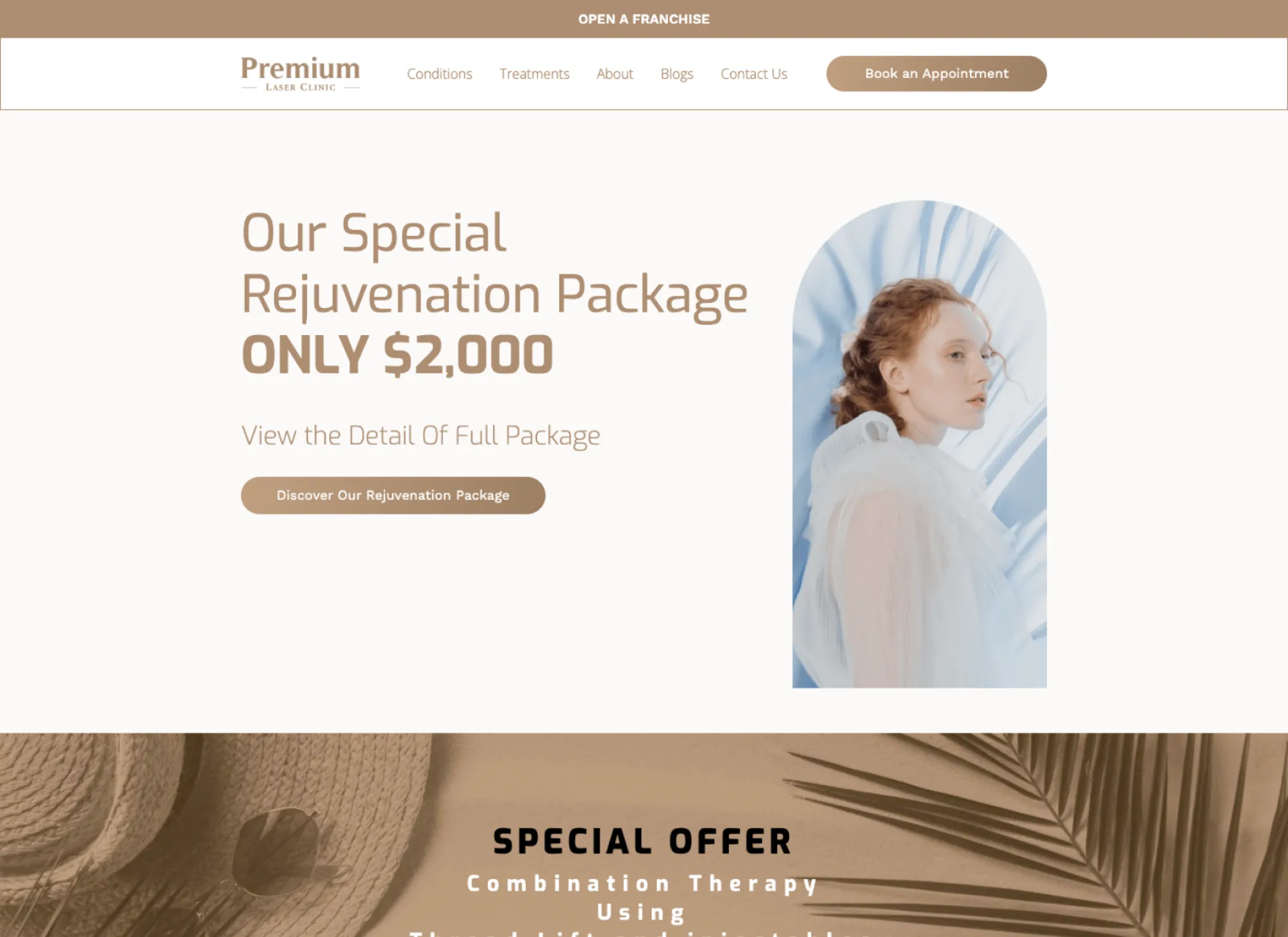 Client Project web development screenshot.